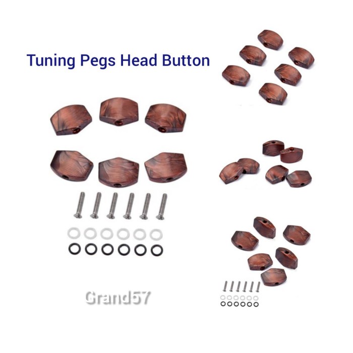 Tuning Peg Head Button Gitar Kepala Dryer Tuning Peg Knob Machine Head