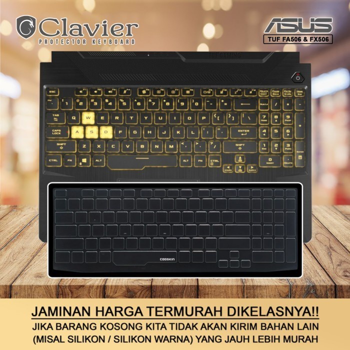 Keyboard Protector Cover Asus TUF Gaming F15 FX506 FX506H FX506HF Tpu