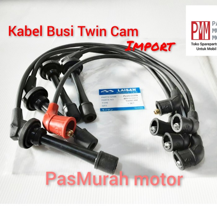 New Kabel Busi Twincam (Import) 90919 22211 Kode 196