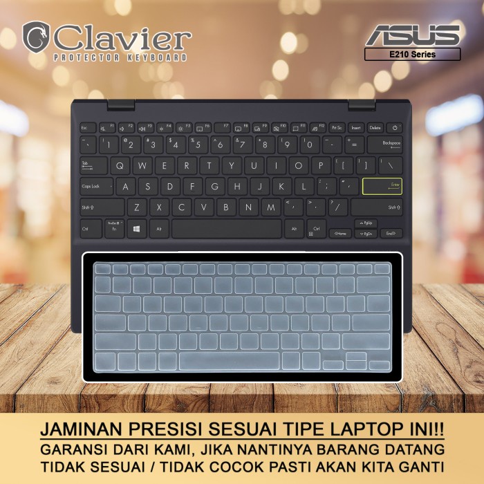 Keyboard Protector Cover Asus E210 E210M E210MA E210MAO Emboss Cooskin