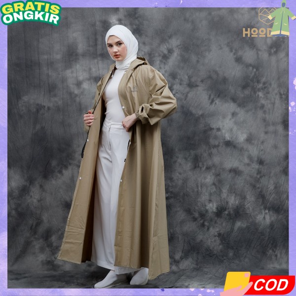 Mantol Trusan Mantrol Gamis Rok Jaa Ujan Gamis Jas Ujan Gamis Wanita Pria Mantel Korean Style Kelela