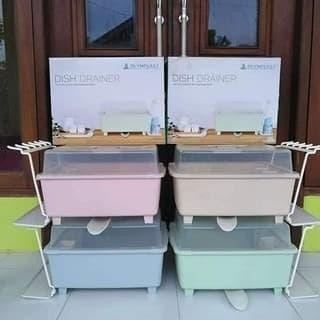 Terlaris Rak Pengering Piring Plastik Odd Olymplast