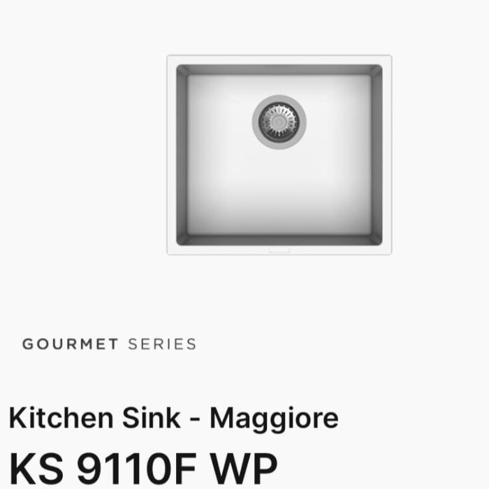 Terlaris Modena Maggiore - Ks 9110F Wp Granit Sink Bak Cuci Piring