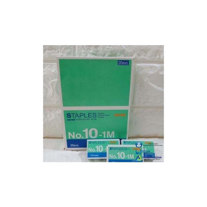 

Isi Staples / Refill Staples kecil Merk MAX No. 10 ( Isi 20 box )