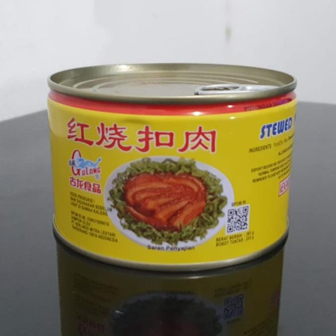 

Gulong Stewed Pork Slice 383 gr Kaleng Daging Babi Samcan