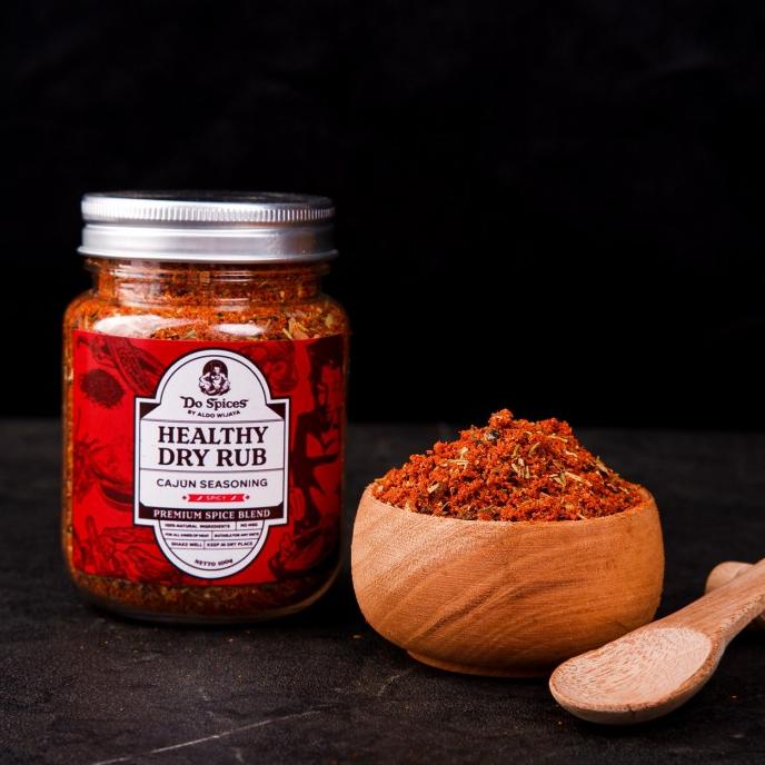 

Healthy Dry Rub | Bumbu Marinasi Rendah kalori (Spicy) 100 Gram