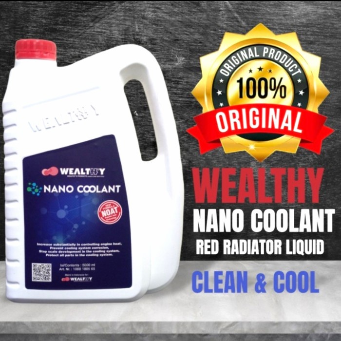 Bestseller Nano Coolant Wealthy 1000 Ml Original 100%