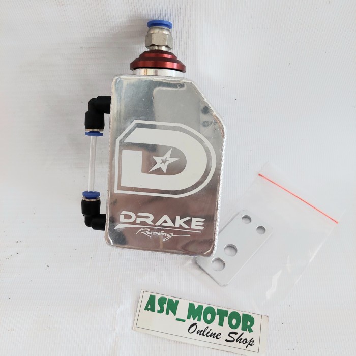 Variasi Tabung Botol Wadah Reservoir Air Radiator Drake Gold Biru Mrh