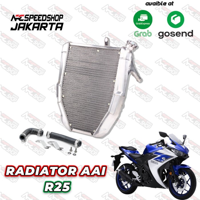Radiator Motor Racing Aai Yamaha R25 / R3 - Original