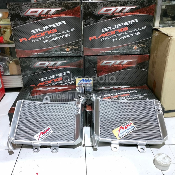 Bestseller Radiator Almu Qtt Curve New Big Gambot Melengkung Lebar Ninja Rr R Ss