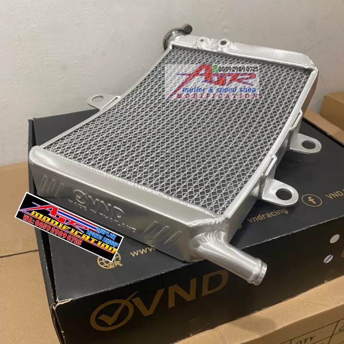Radiator Almu Qtt Curve New Big Gambot Melengkung Lebar Ninja Rr R Ss