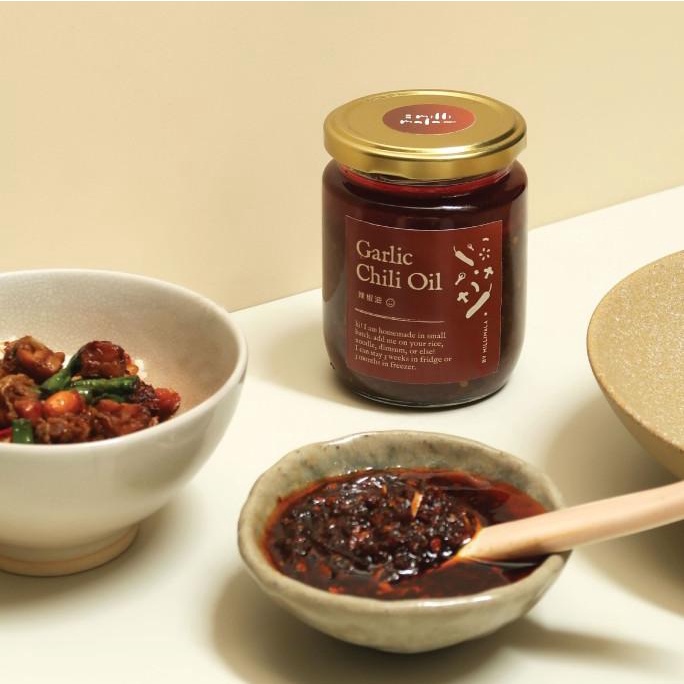 

Garlic Chili Oil - Spicy Chilli Oil by Millimala