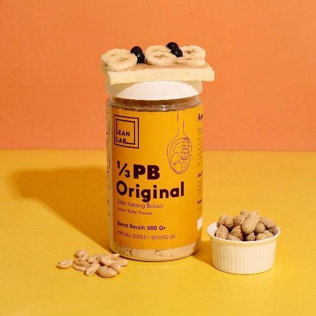 

Lean Lab 1/3 PB Selai Kacang Bubuk 500 gr Peanut Butter Powder