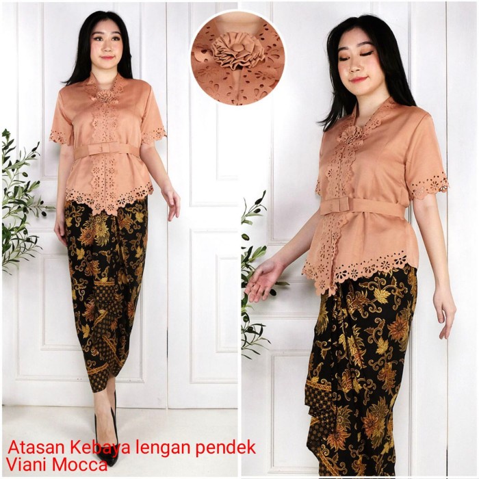 Terlaris Kebaya Encim Katun Laser Free Bros