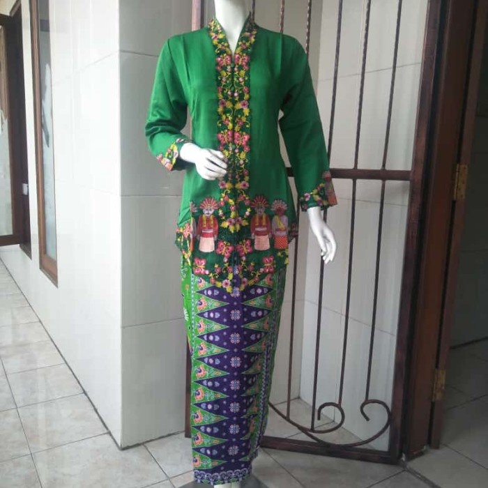 Terlaris Oneset Kebaya Encim Modern/Kebaya Wanita/Encim Katun Ima