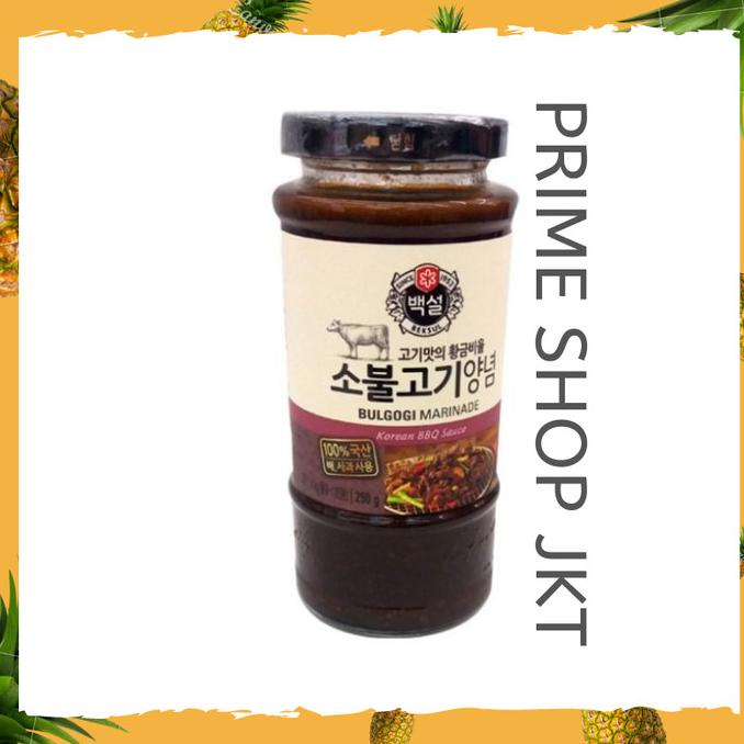 

CJ Beksul Korean BBQ Sauce Marinade/ Saus marinasi bumbu Bulgogi Korea
