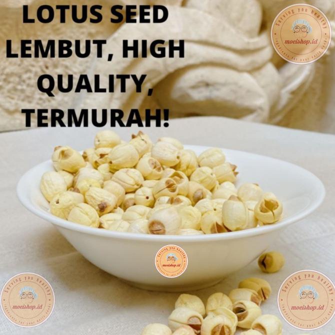 

BIJI TERATAI/LOTUS SEED 500GR LIEN ZI