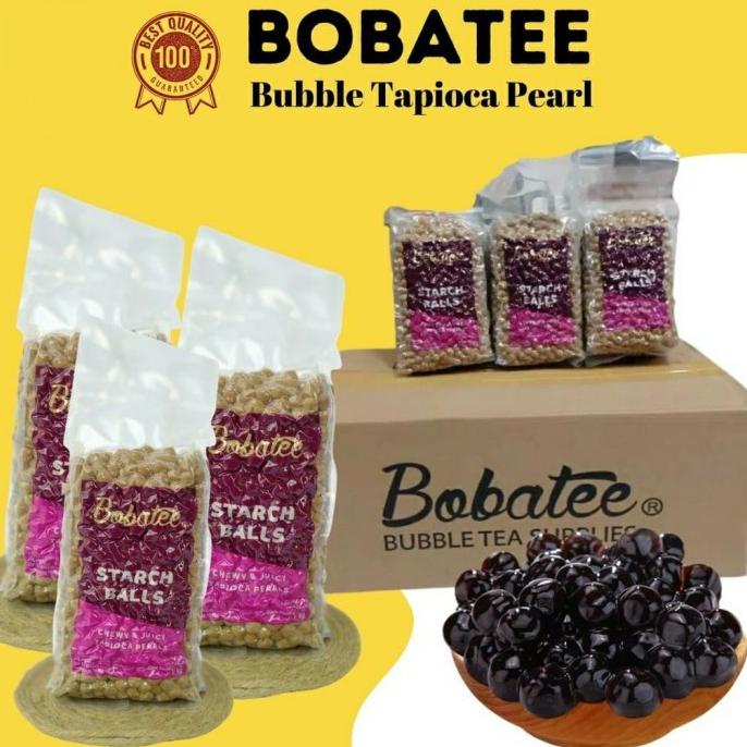 

siap kirim] BUBBLE BABEL Bobatee Tapioka pearl bobatea boba brown sugar isi 10 KG