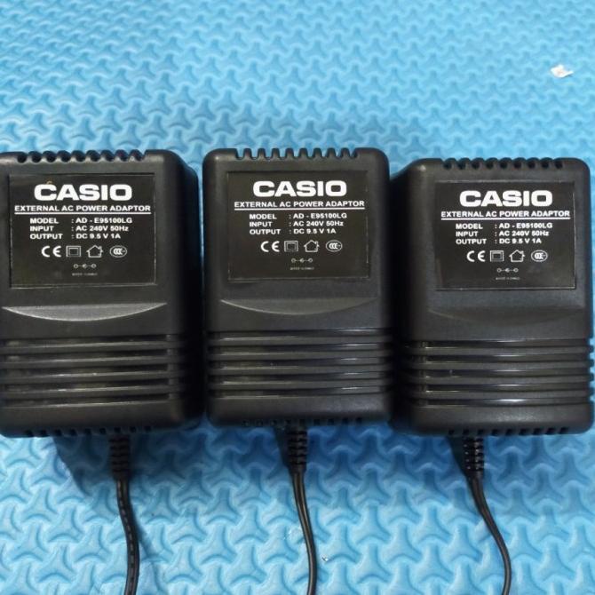 adaptor keyboard Casio CA-110 CA110 dll 9V original pabrik power
