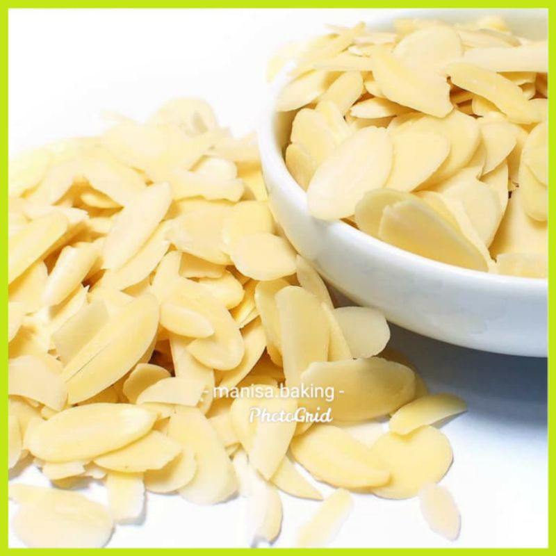 

Almond Slice 250 Gr Kacang Almond Kualitas