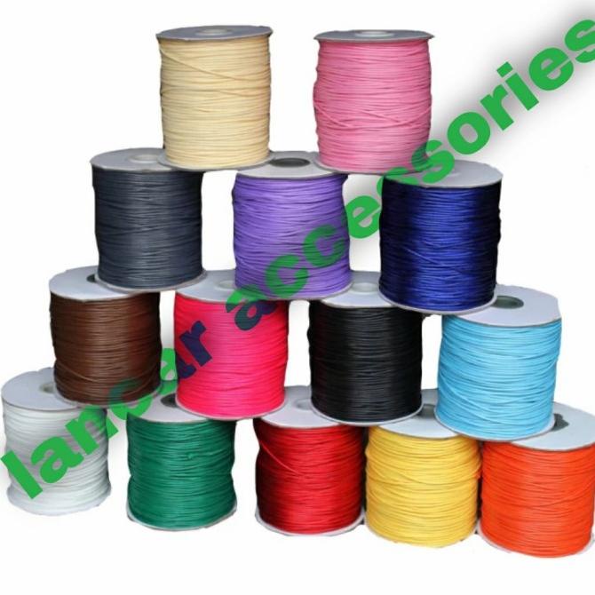 

Tali Korea Bahan Gelang Kalung Dan Tali Masker 1Mm Dan 2Mm