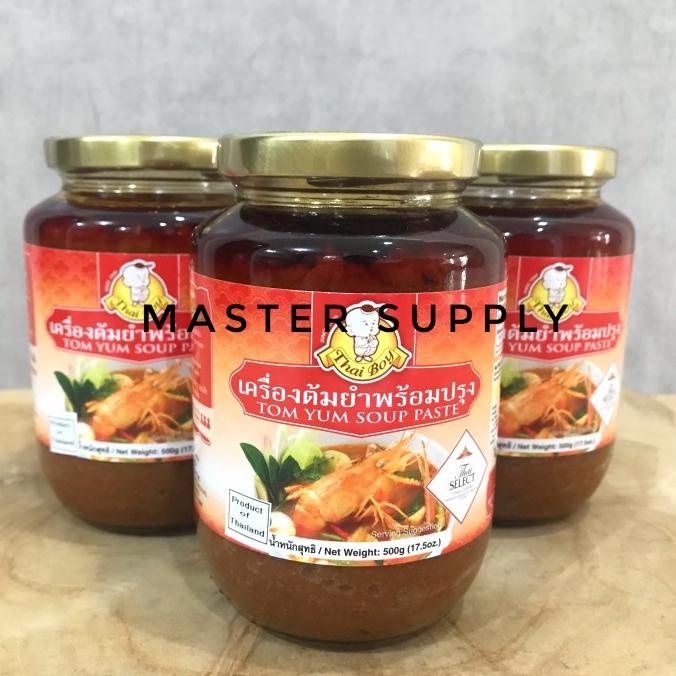 

THAI BOY TOM YUM SOUP PASTE 500 GR / BUMBU TOMYAM SAUS THAILAND ENAK