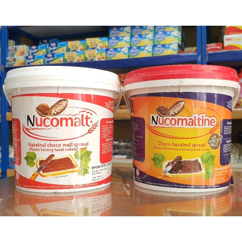 

Selai Hazelnut Nucomalt / Selai Hazelnut Nucomaltine / Selai Coklat Hazelnut 1Kg