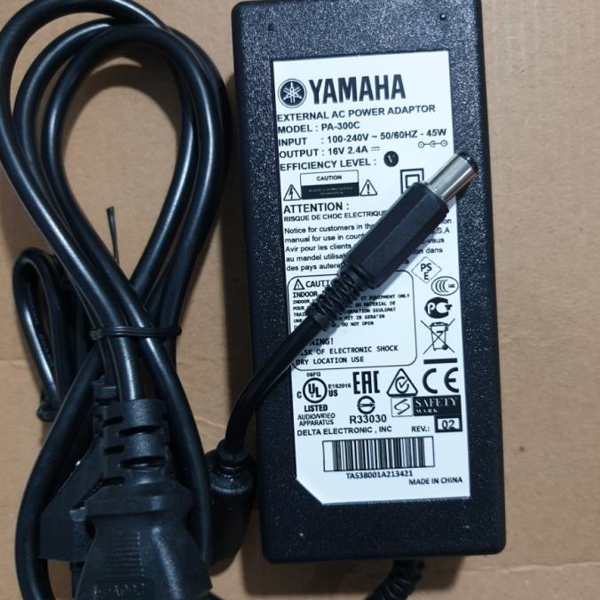 Adaptor Yamaha PA-300C 16V 2,4A PSR1500 PSR2000 PSR3000 BEST SELLER