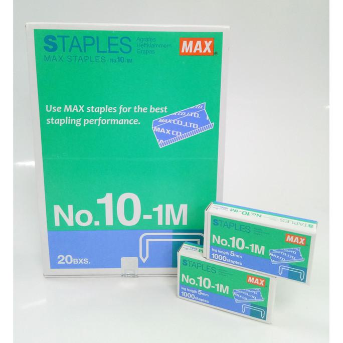 

Isi Staples MAX No.10 (DUS = 20pak) (ORIGINAL)