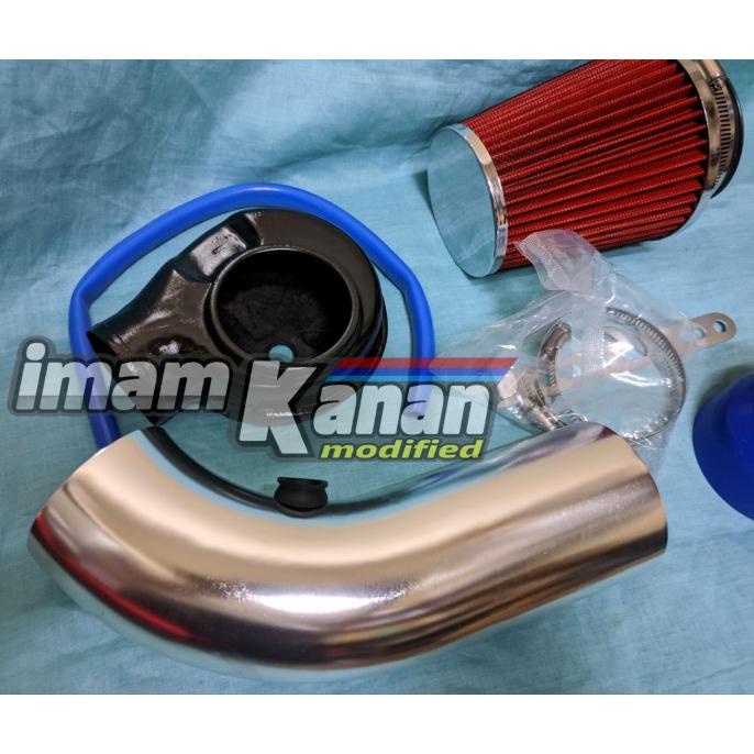 SALE open filter, filter udara, intake pipe karbu, carbu corolla dx, kijang Termurah