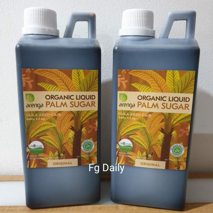 

Gula aren cair 1liter / palm sugar syrup / arenga palm sugar halal MUI