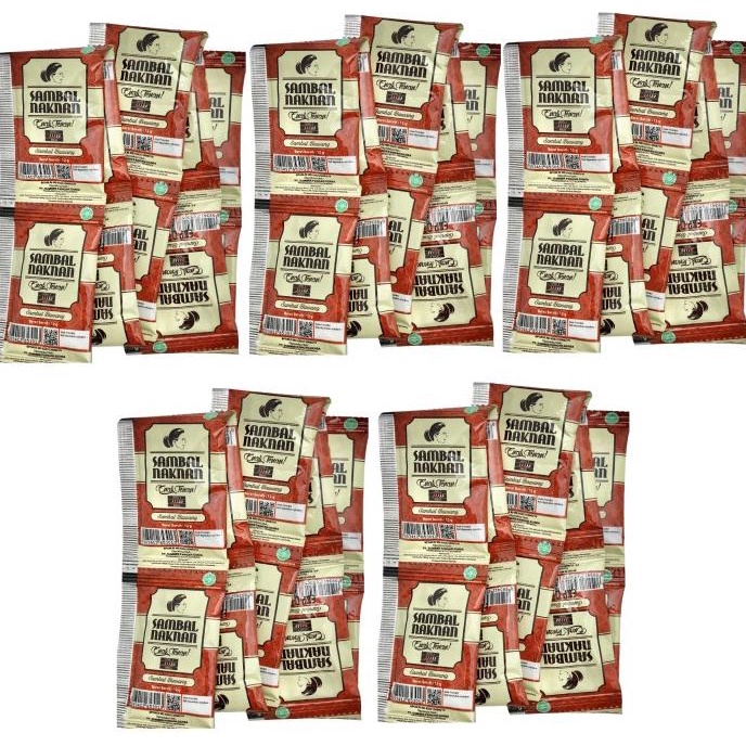 

Sambal Naknan Bawang 1 PACK 50 PCS (LIMA PULUH) SACHET