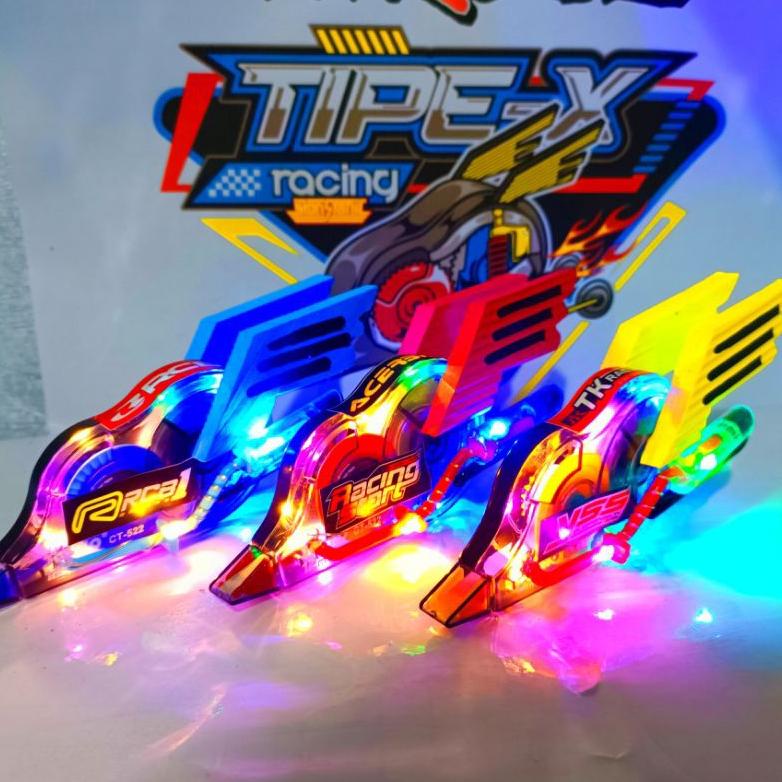 Bayar ditempat WARVIL Tipe X Trondol Modif Dinamo LED Tornado / Vector / Siput COD PREMIUM