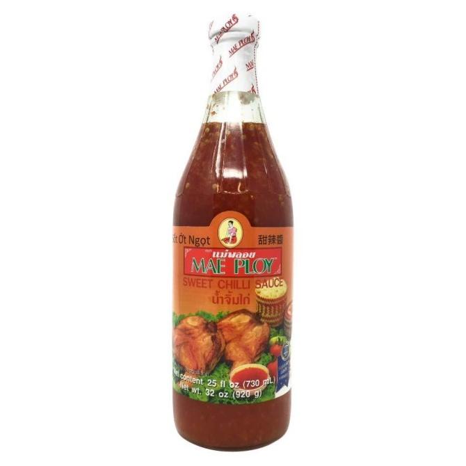 

Mae Ploy Sweet Chili Sauce 730ml - Saus Cabe Manis Thailand NON HALAL