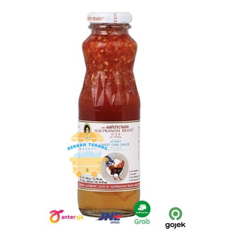 

Maepranom Brand Sweet Chili Sauce 980gr / Dipping Sauce / Saus Cocol
