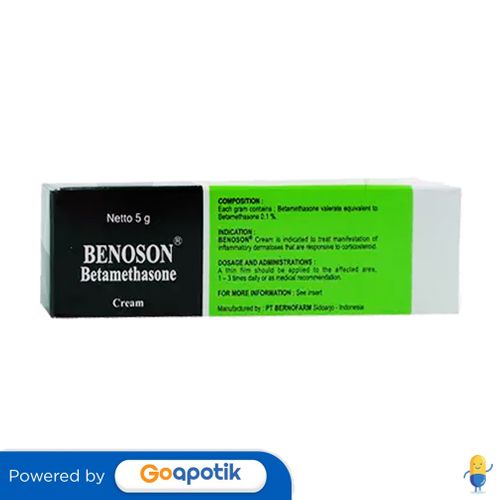 BENOSON KRIM 5 GRAM