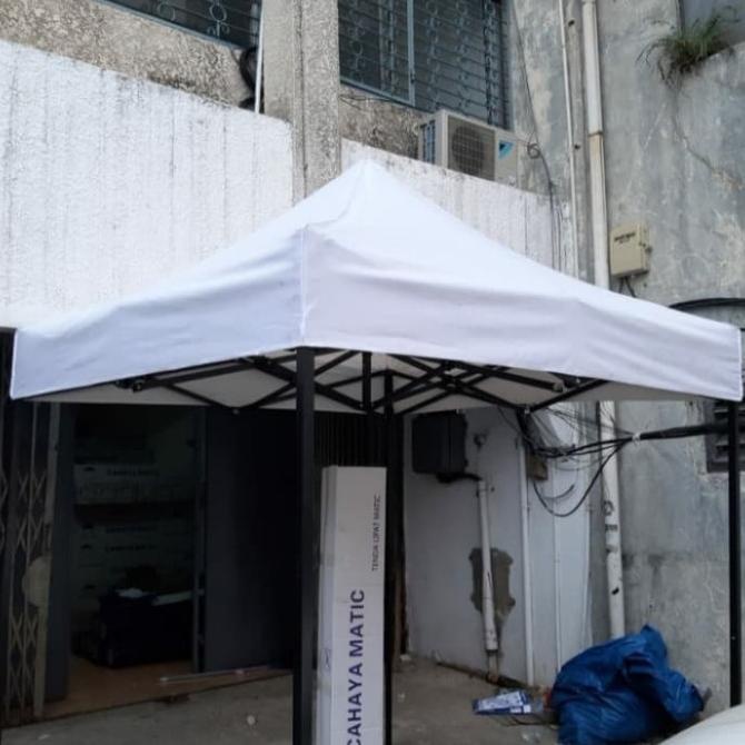 Tenda Lipat Top Uk 3X3 Warna Putih
