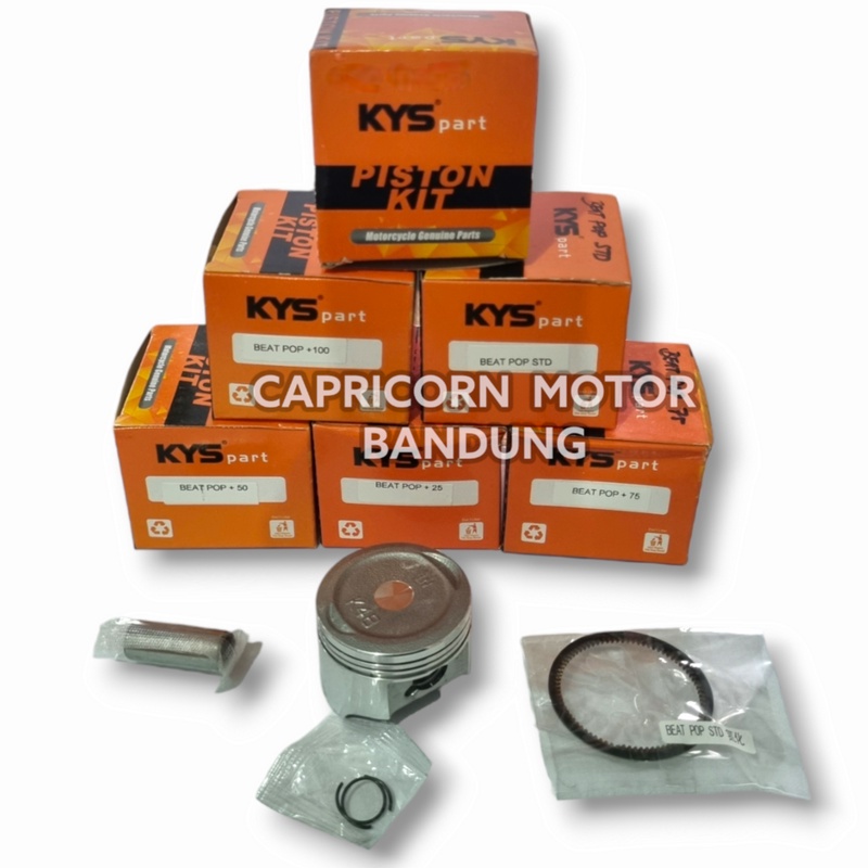 Piston Kit NEW BEAT ESP POP SCOOPY ESP 110 KYS oversize STD 25 50 75 100