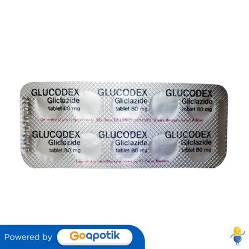 GLUCODEX 80 MG STRIP 10 TABLET