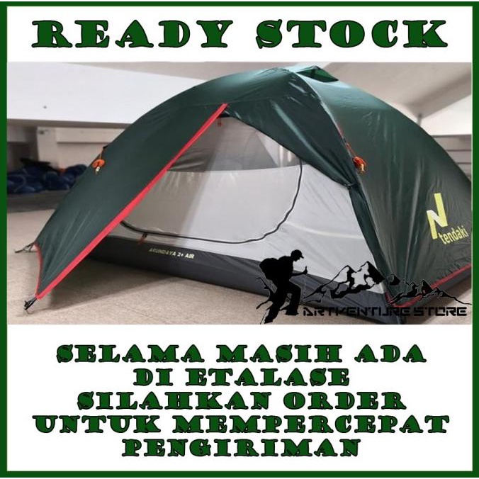 Tenda Tendaki Arundaya 2+Air Untuk 2-3 Orang Kwalitas Mis Go