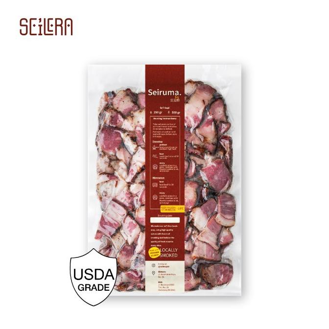 

SEIRUMA - Se'i Sapi/Daging Asap (500 gr) + Sambal Lu'at