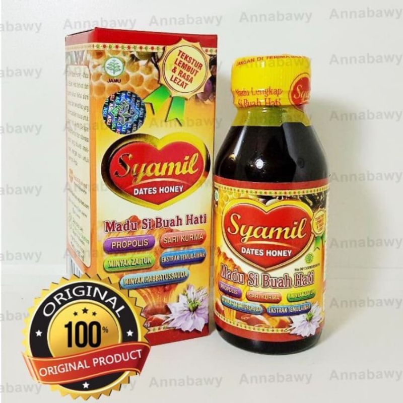 

Syamil dates honey madu si buah hati 125 ml
