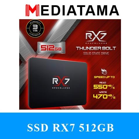 Ssd Rx7 512Gb 512 Gb Pengganti Harddisk Hdd Laptop Pc Garansi Resmi