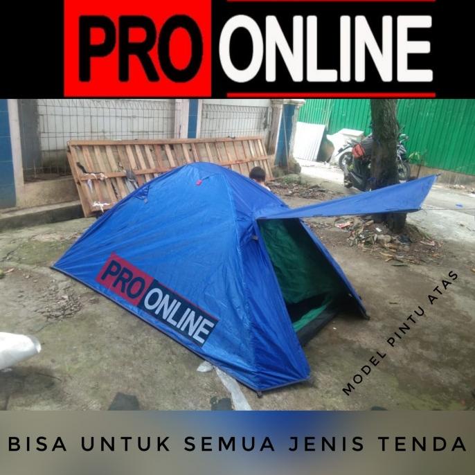 Cover Tenda Dome 2-3 Orang - Pelindung Tenda - Cover Tenda Kap 2-3