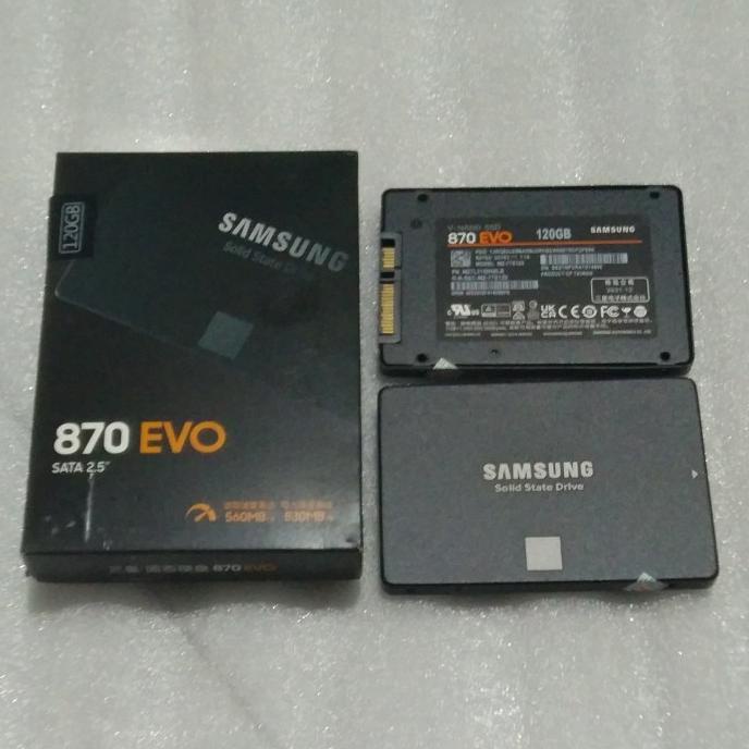 Ssd 120Gb 2.5 Sata 3 Samsung Evo 870 Internal