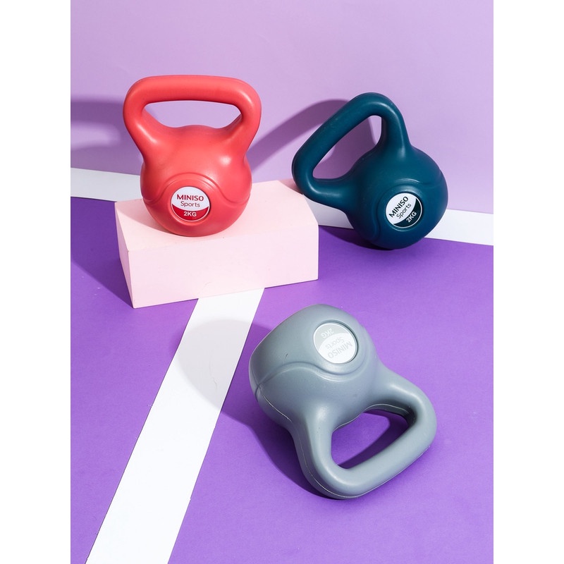 COD Bali MINISO Sports - Weight Series Kettlebell Peralatan Gym Peralatan Olahraga Alat Olahraga 8Lb
