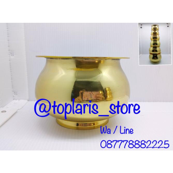 Tempat Dupa Hiolo Kuningan P4 Polos