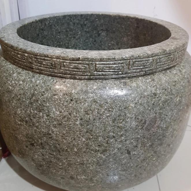 Hiolo Tempat Dupa Batu Berat 16 Inch