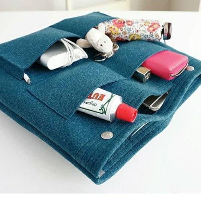 Dual In Bag (Large) / Bag Organizer / Daleman Tas / Tas Serbaguna