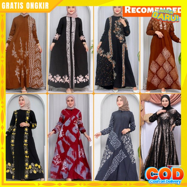 Gmis Wanita Dewasa Elegant Games Cewe Remaja Baju Pengajian Syari Muslimah Ibu-Ibu Pakaian Cewek Sya